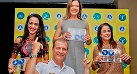 Noite de festa na premiação da Taça Comodoro