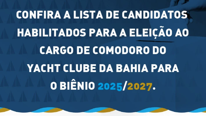 Resultado habilitação cargo Comodoro biênio 2025-2027
