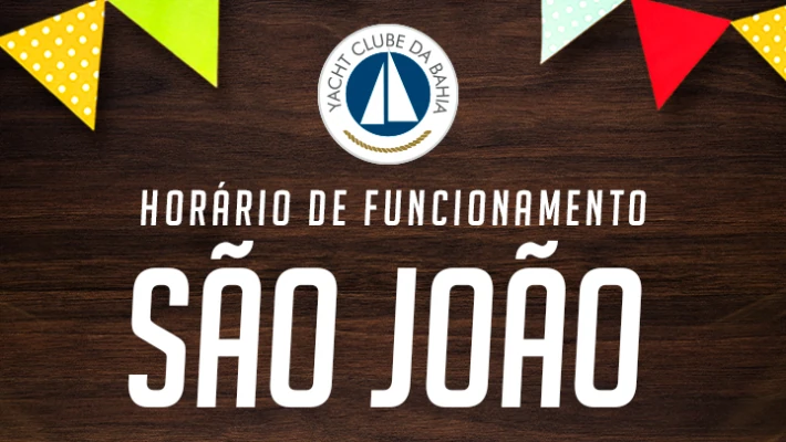 Horario de Funcionamento - São João