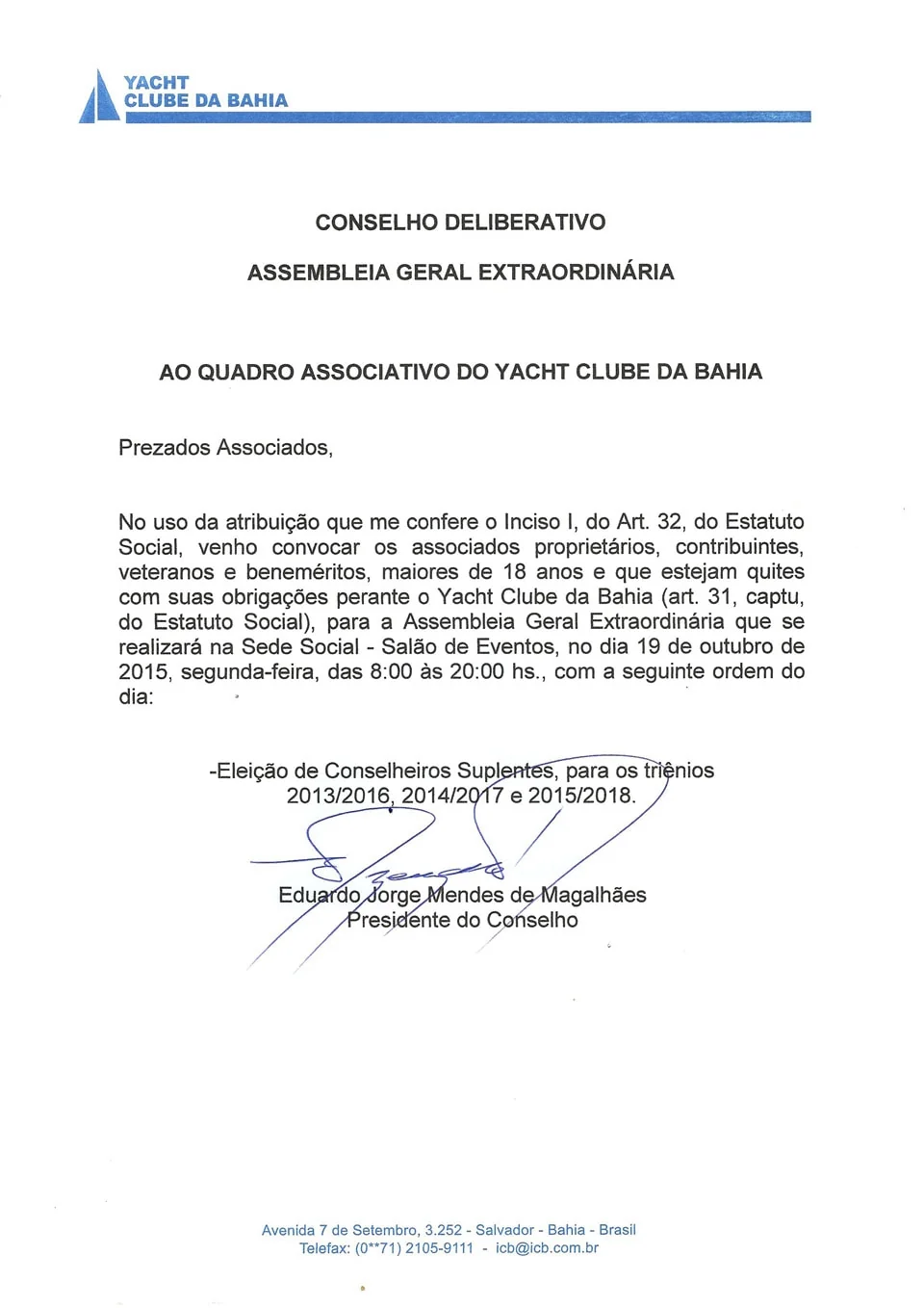 CARTA-PRESIDENTE-PARA-ASSOCIADOS