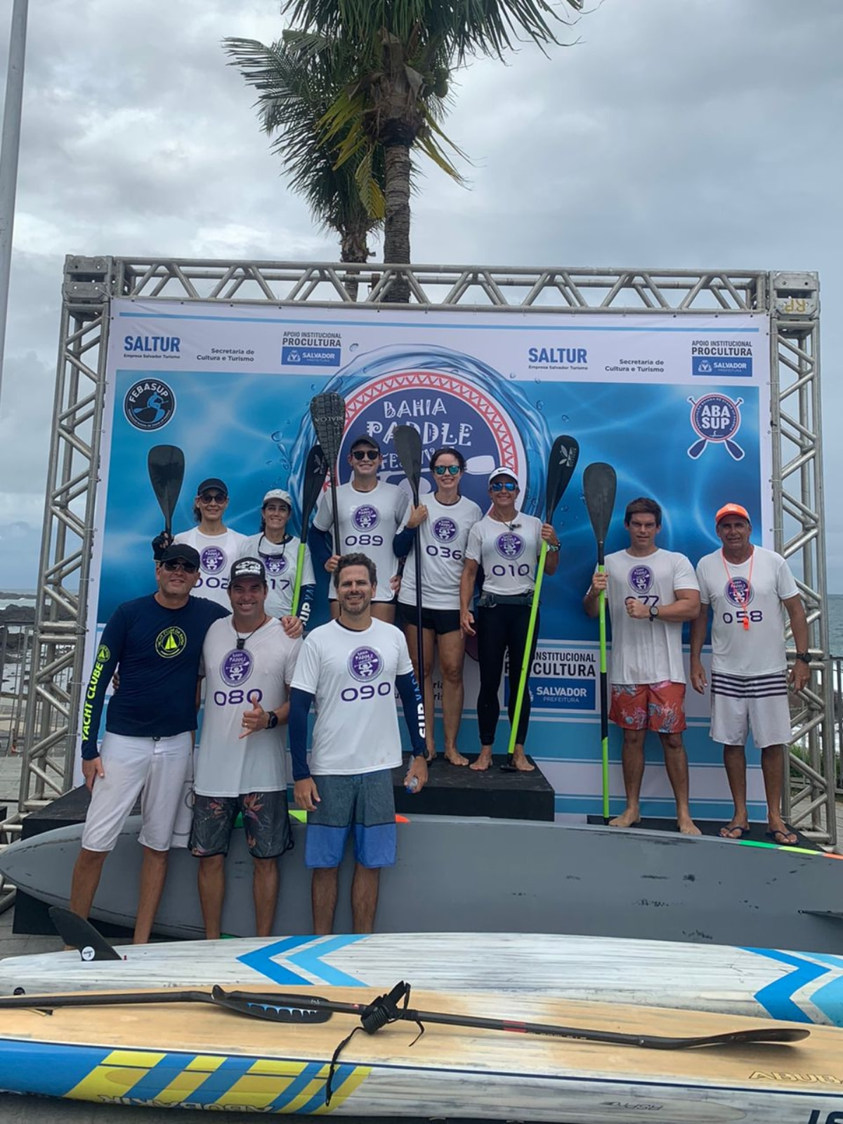 Yacht Clube da Bahia ganha medalhas no Campeonato Baiano de SUP
